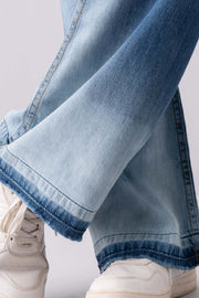 City Fashion Slim Fit Bell Bottom Denim