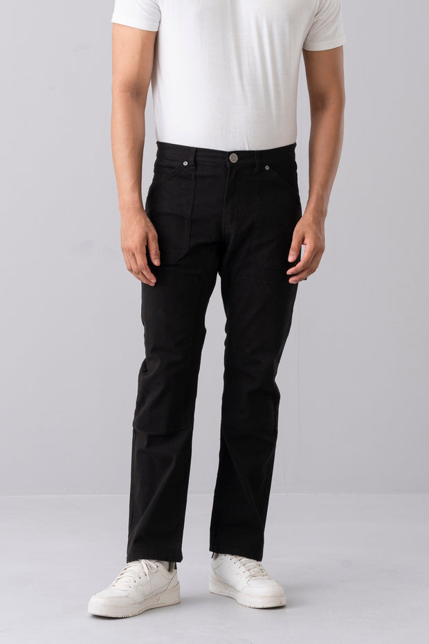 City Fashion Straight Fit Fashion Trousers