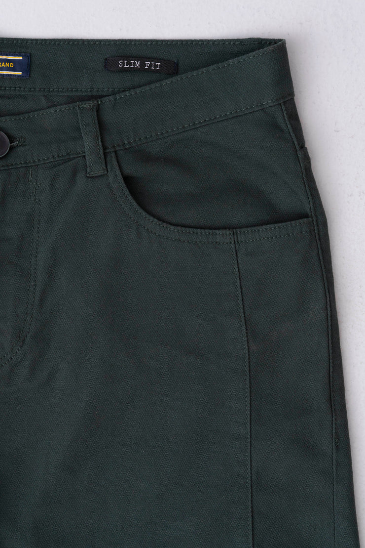City Fashion Slim Fit Solid Shorts